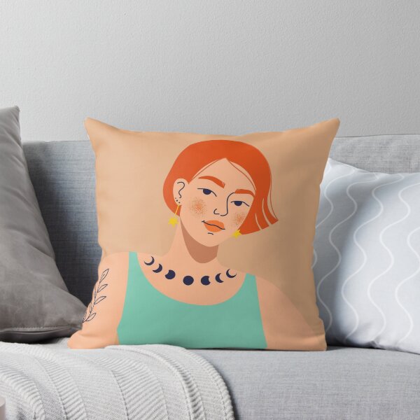 Item preview, The girl with red hair designed and sold by SawyerLawrence.
