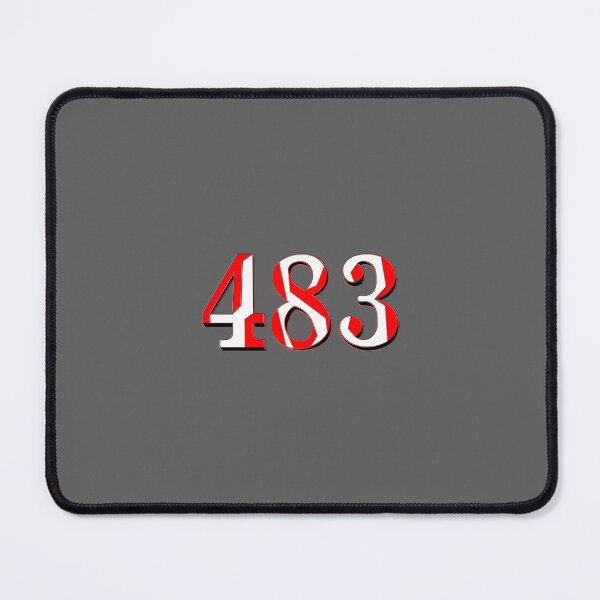 Item preview, number four hundred and eighty-three digit 483 order sequence team member age designed and sold by 4rpixs.