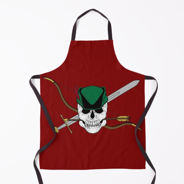 Item preview, Robin Hood Jolly Roger (Maroon) designed and sold by MurpheusTech.