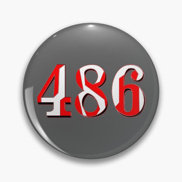 Item preview, number four hundred and eighty-six digit 486 order sequence team member age designed and sold by 4rpixs.