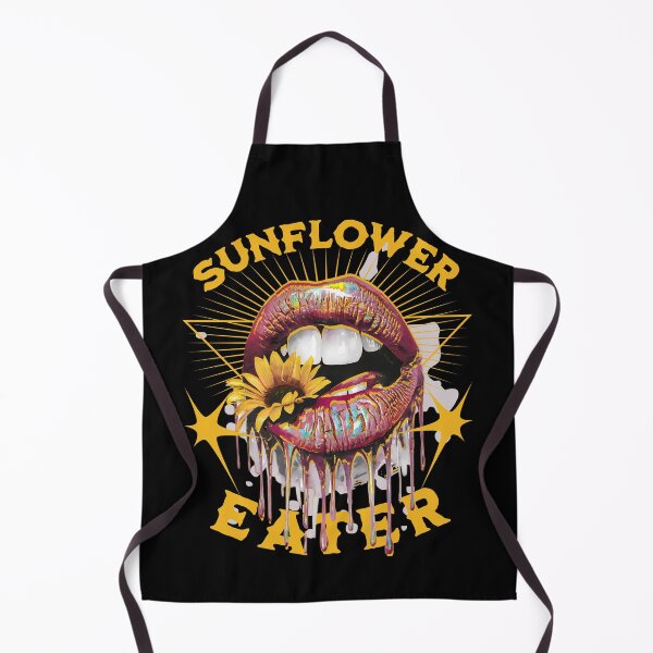Item preview, SUNFLOWER EATER - RED LIPS IN SUNRAYS designed and sold by justyna-s28.