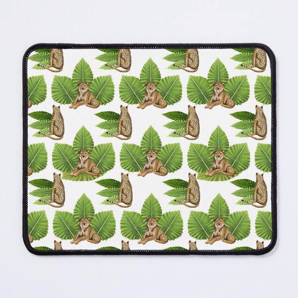 Item preview, Cheetah on Taro Leaves  designed and sold by KateVanFloofno1.