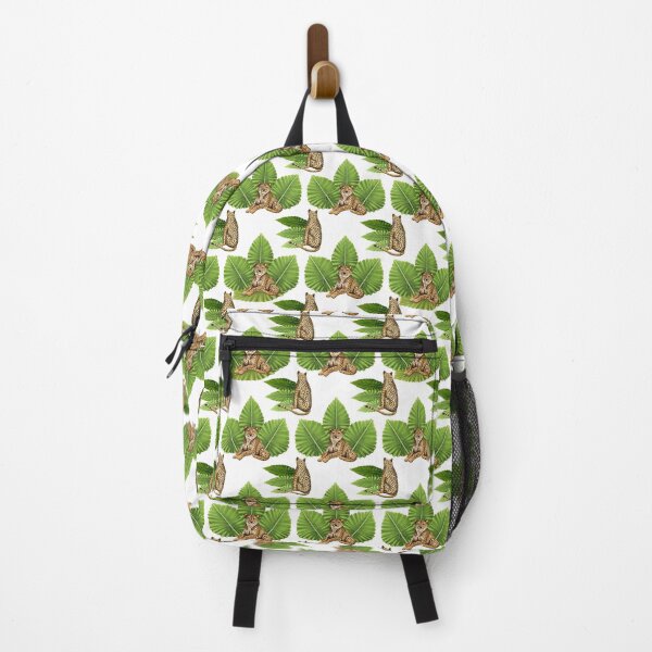 Item preview, Cheetah on Taro Leaves designed and sold by KateVanFloofno1.