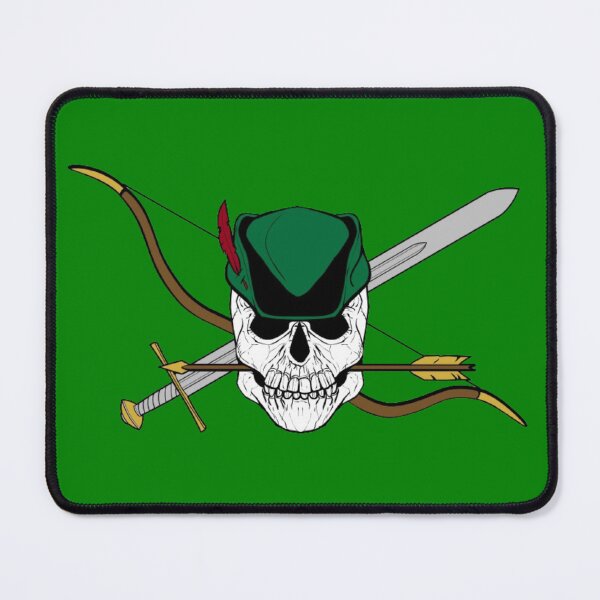 Item preview, Robin Hood Jolly Roger (Green) designed and sold by MurpheusTech.