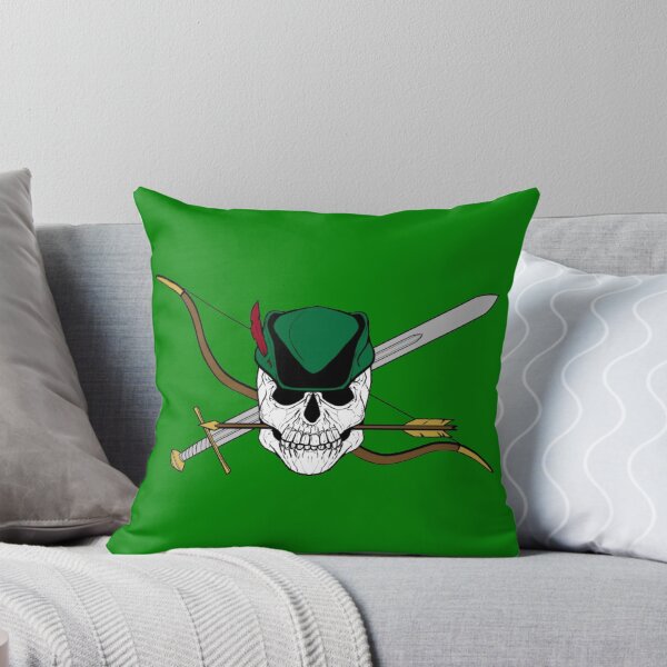 Item preview, Robin Hood Jolly Roger (Green) designed and sold by MurpheusTech.