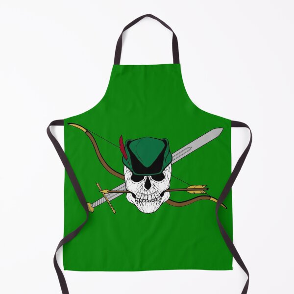 Item preview, Robin Hood Jolly Roger (Green) designed and sold by MurpheusTech.