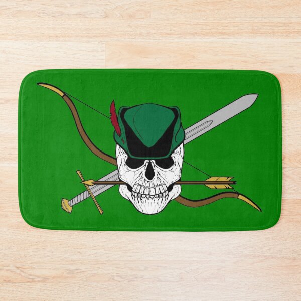 Aperçu de l'œuvre Robin des Bois Jolly Roger (Vert) créée et vendue par MurpheusTech.
