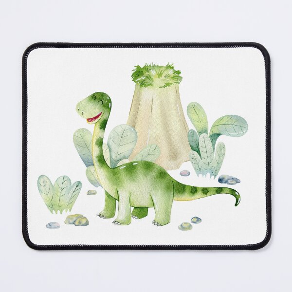Item preview, Watercolor brontosaurus designed and sold by tapilipa.