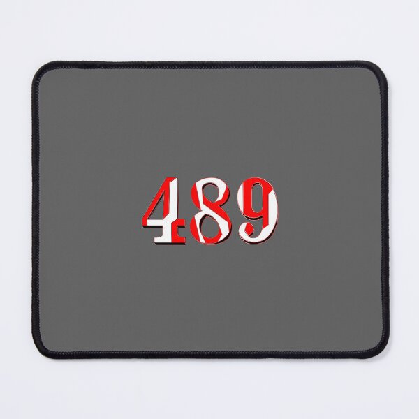 Item preview, number four hundred and eighty-nine digit 489 order sequence team member age designed and sold by 4rpixs.