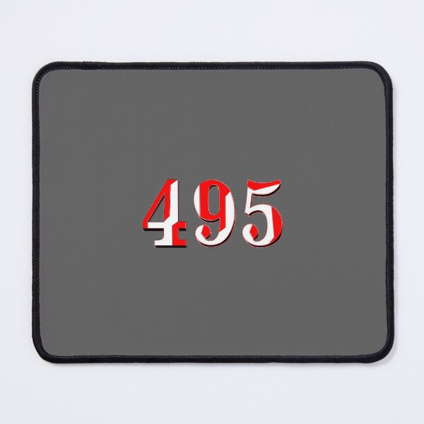Item preview, number four hundred and ninety-five digit 495 order sequence team member age designed and sold by 4rpixs.