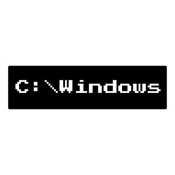 Artwork thumbnail, C: Windows by PatchMerch