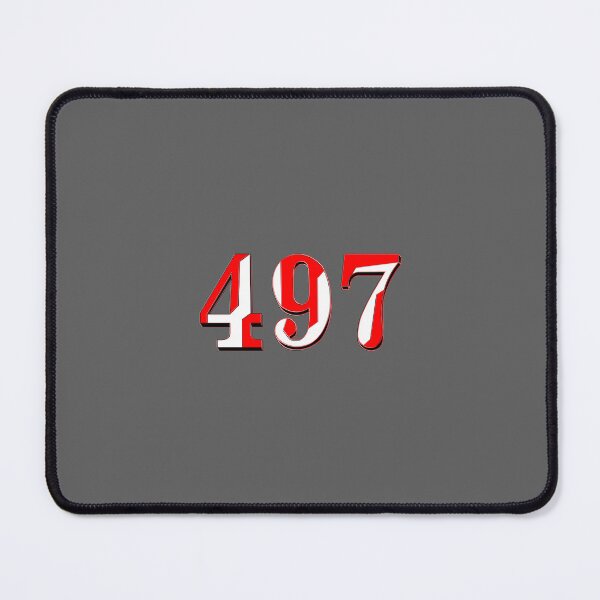 Item preview, number four hundred and ninety-seven digit 497 order sequence team member age designed and sold by 4rpixs.