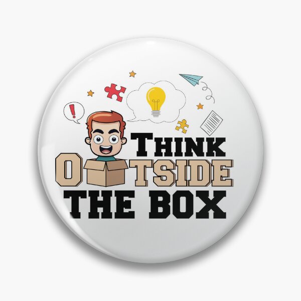 Item preview, Think Outside The Box Vector Design designed and sold by Cre8iveSkill.