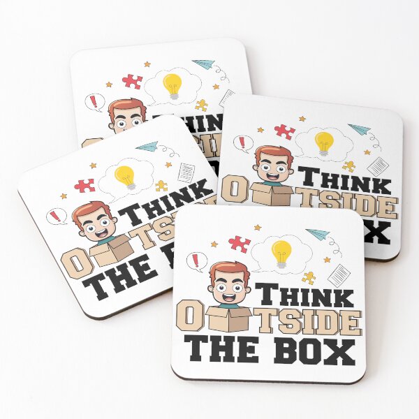 Item preview, Think Outside The Box Vector Design designed and sold by Cre8iveSkill.