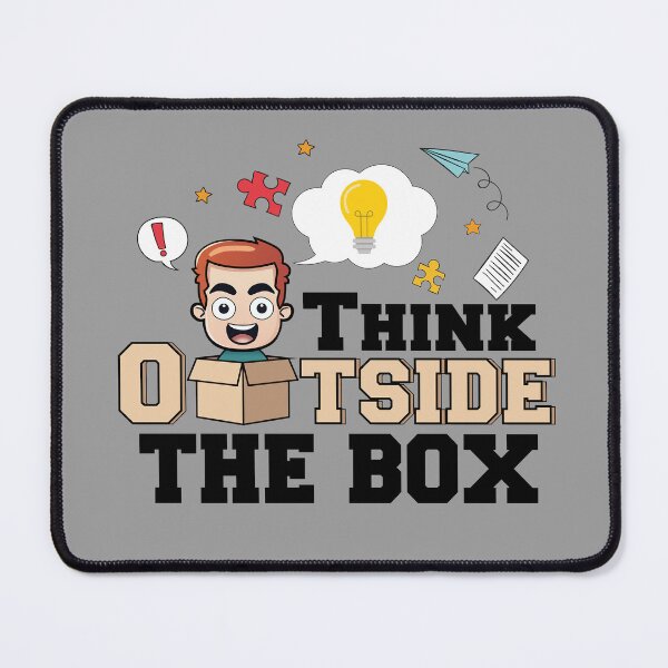 Item preview, Think Outside The Box Vector Design designed and sold by Cre8iveSkill.
