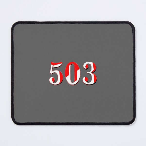 Item preview, number five hundred and three digit 503 order sequence team member age designed and sold by 4rpixs.