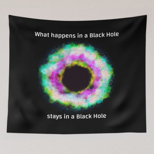 Item preview, Black Hole Facts (Funny) designed and sold by ArtbyMikkiC.