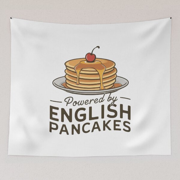 Item preview, Powered By English Pancakes designed and sold by MGRcompany.