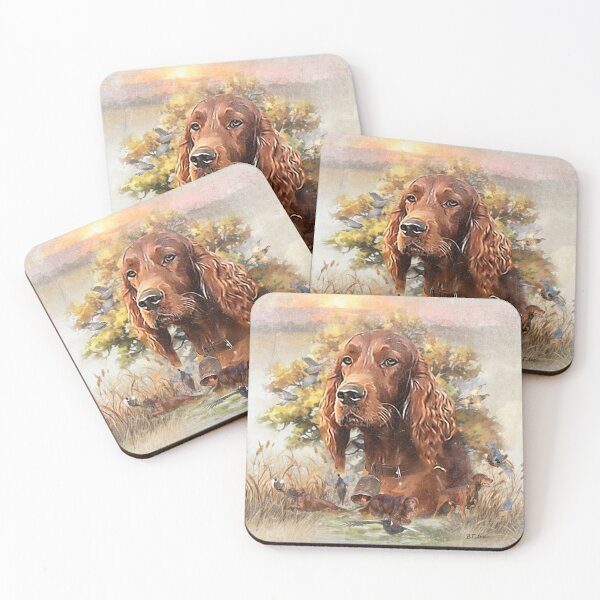 Item preview, Irish Setter - Ultimate Upland Bird Dog designed and sold by TammyHunterArt.