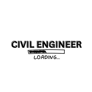 Artwork thumbnail, Civil Engineer Loading by PatchMerch