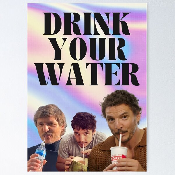 Item preview, Selfcare Wednesday: Drink your water reminder designed and sold by LittleMsMorales.