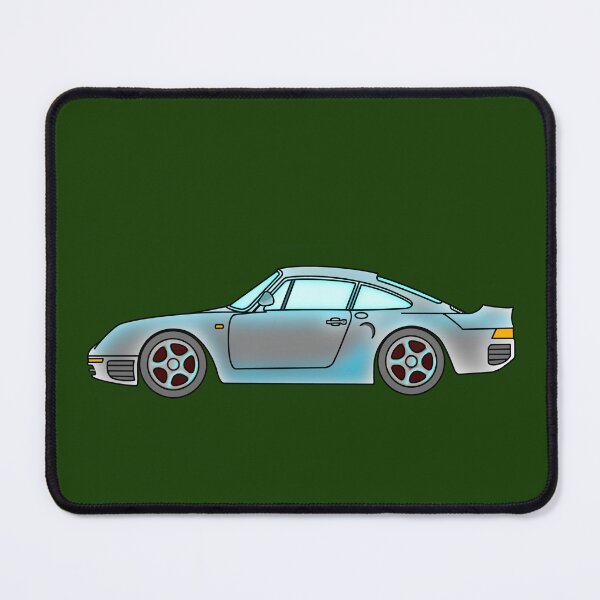 Item preview, Colored profile of supercar with boxer engine designed and sold by MiQuintaRuta.