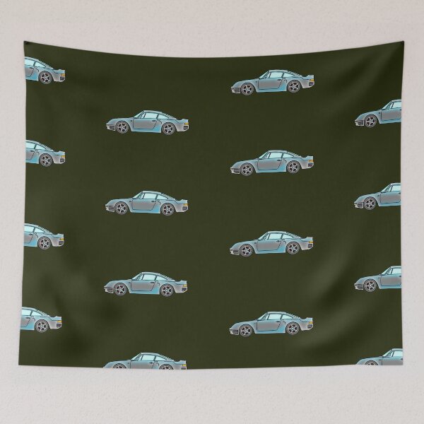 Item preview, Colored profile of supercar with boxer engine designed and sold by MiQuintaRuta.