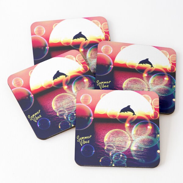 Item preview, Leaping Dolphin Summer Vibes designed and sold by woolcos.