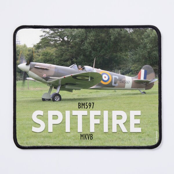 Item preview, Supermarine Spitfire Mk Vb BM597. designed and sold by Paul Rowland.
