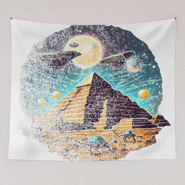 Item preview, PYRAMIDS BEING BUILT designed and sold by Catfighter.