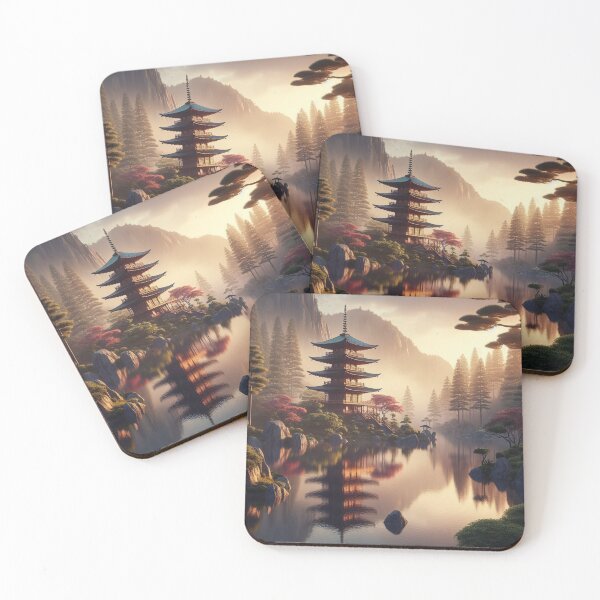 Item preview, Eastern Vintage Landscape  designed and sold by DeeCeeFashion.