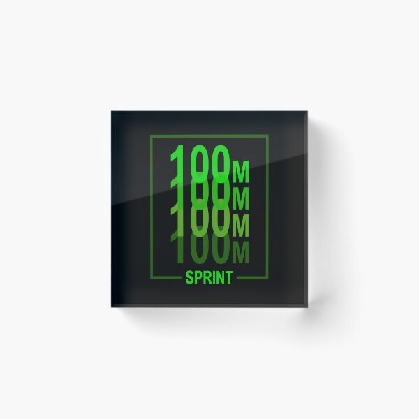 Item preview, 100m Sprint Track & Field athlete Green designed and sold by Moritz Schwäble.