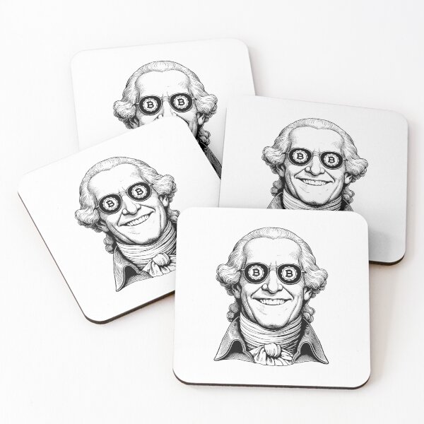 Item preview, Bitcoin George Washington Funny Cryptocurrency Crypto Trader designed and sold by GrandeDuc.