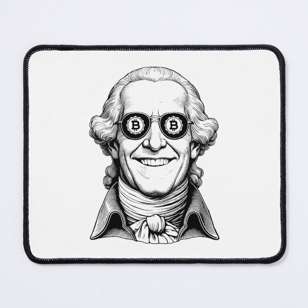 Item preview, Bitcoin George Washington Funny Cryptocurrency Crypto Trader designed and sold by GrandeDuc.