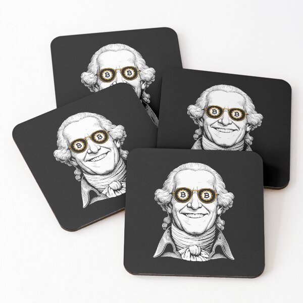 Item preview, Bitcoin George Washington Funny Cryptocurrency Crypto Trader designed and sold by GrandeDuc.