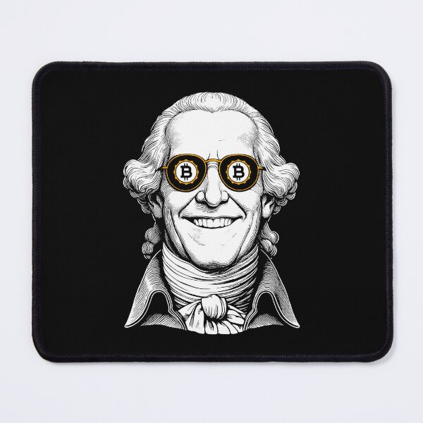 Item preview, Bitcoin George Washington Funny Cryptocurrency Crypto Trader designed and sold by GrandeDuc.