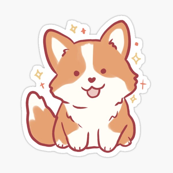 Item preview, Cute corgi   designed and sold by Artofmayara.