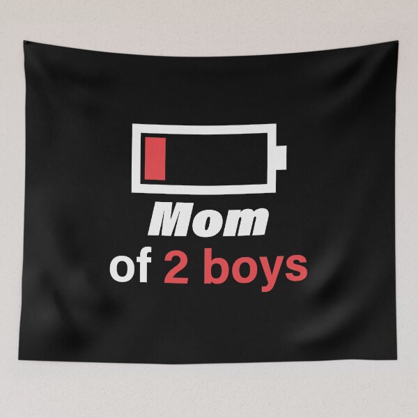 Item preview, Mom of 2 Boys : Double the Trouble, Double the Fun T-Shirt designed and sold by Mographic997.