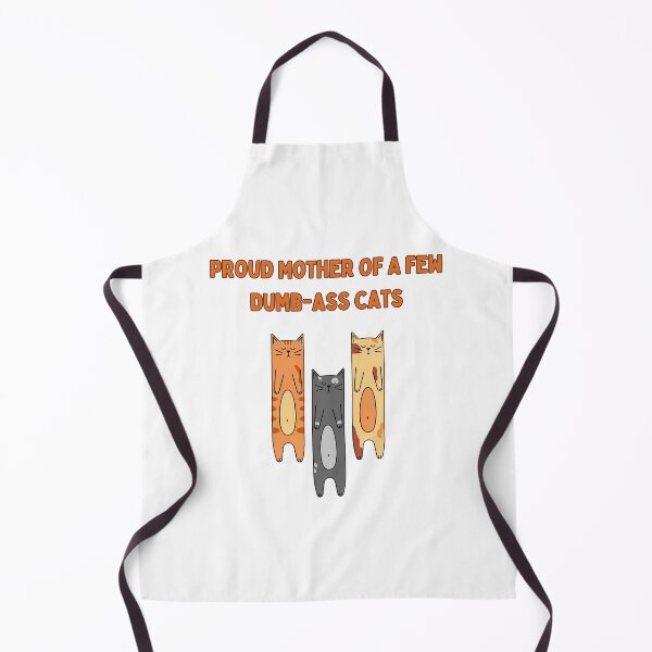 Item preview, Groovy Proud Mother Of A Few Dumb-ass cats Mother Day designed and sold by BlueGoldArt.
