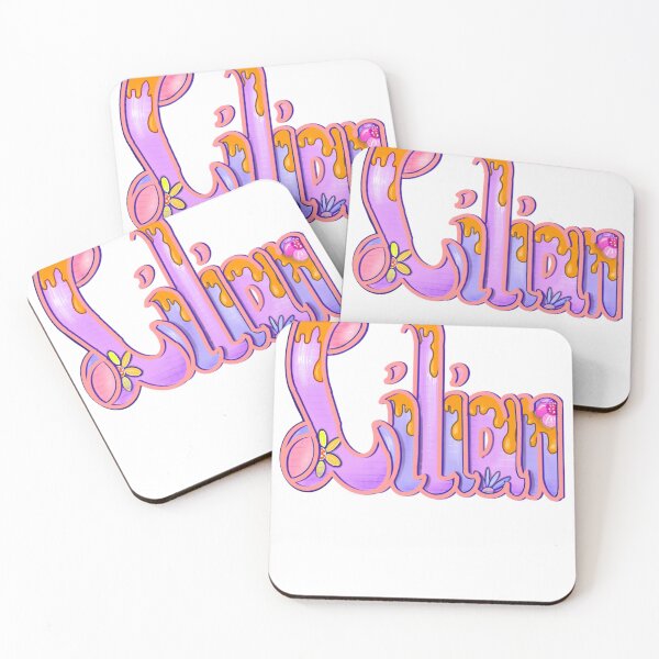 Item preview, Lilian goteos dorados Niñas y mujeres Nombre personalizado Lilian designed and sold by Artonmytee.