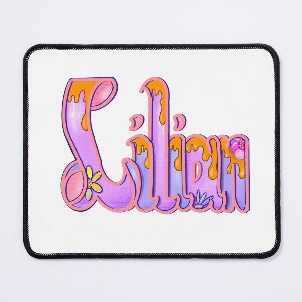 Item preview, Lilian golden drips Girls and womens Personalized Custom name Lilian designed and sold by Artonmytee.
