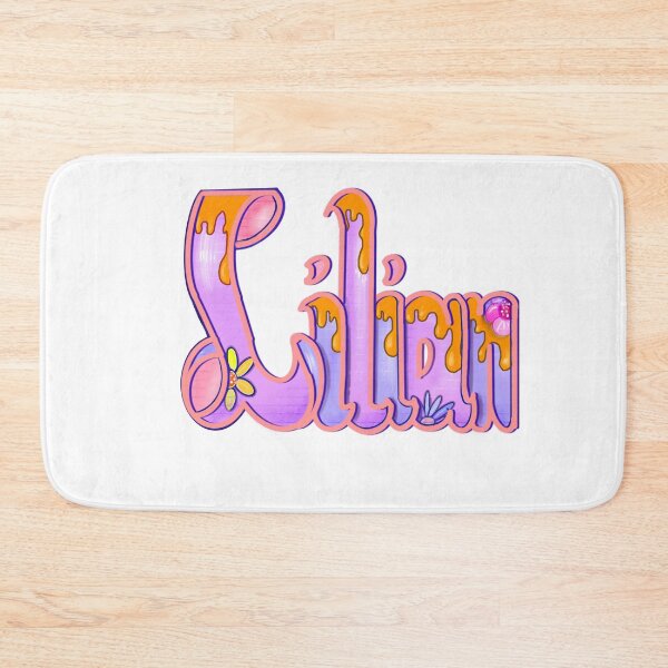 Item preview, Lilian goteos dorados Niñas y mujeres Nombre personalizado Lilian designed and sold by Artonmytee.