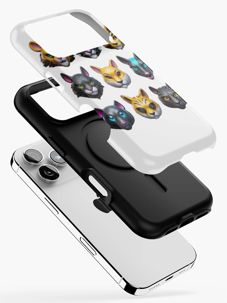 Thumbnail 2 of 4, iPhone Case, Cat Pattern designed and sold by DesignPrePress.