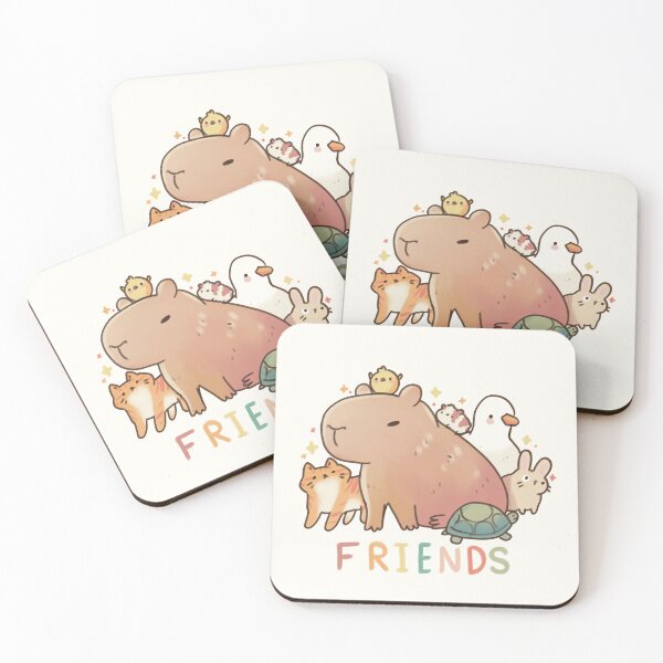 Item preview, Capybara friends  designed and sold by Artofmayara.