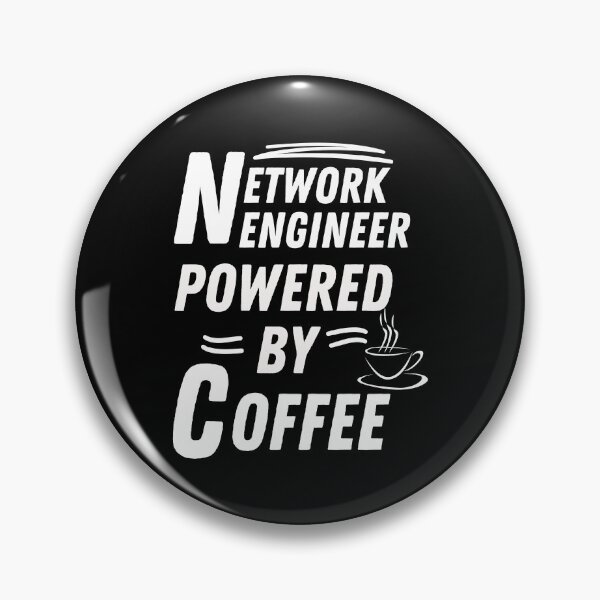 Item preview, Network Engineer powered by coffee designed and sold by annoying-shirts.