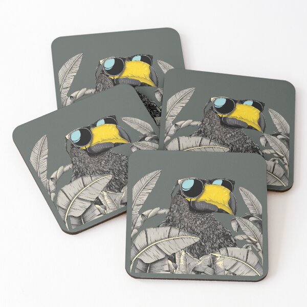 Item preview, Tropical Trendsetter Toucan - Chic Avian Art designed and sold by ElegantQuirk.