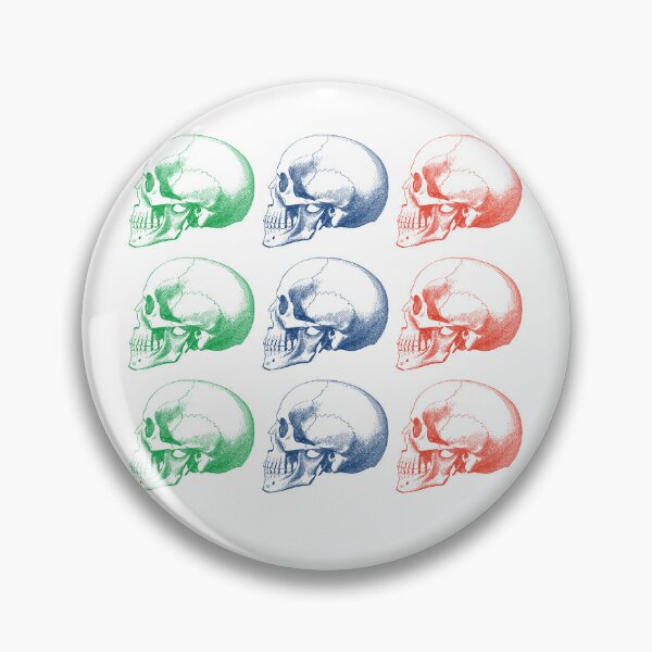 Item preview, Skulls in RGB designed and sold by studio468.