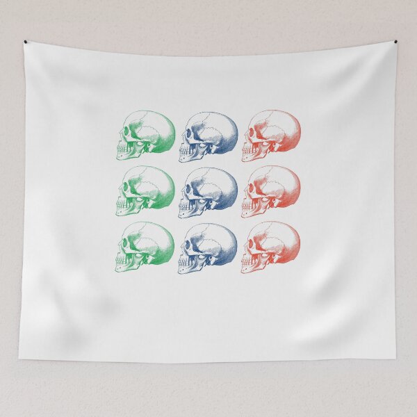Item preview, Skulls in RGB designed and sold by studio468.