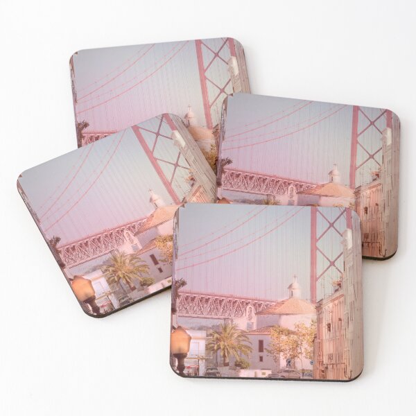Item preview, the bridge and the ermida sto. amaro designed and sold by Tereza Pilar  Art.
