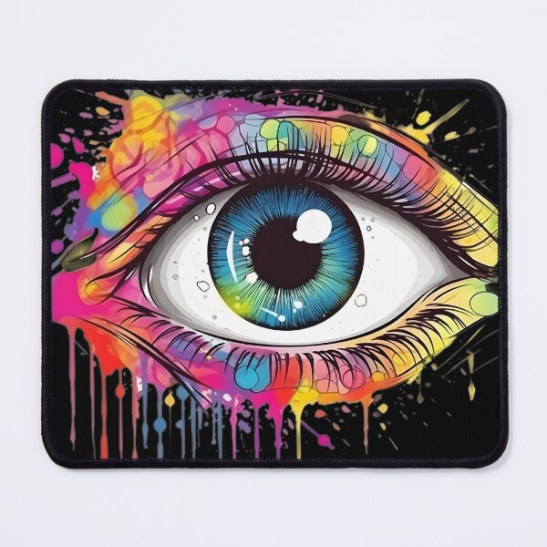 Item preview, Abstract Human Eye, Colorful designed and sold by CyfroweMysli.